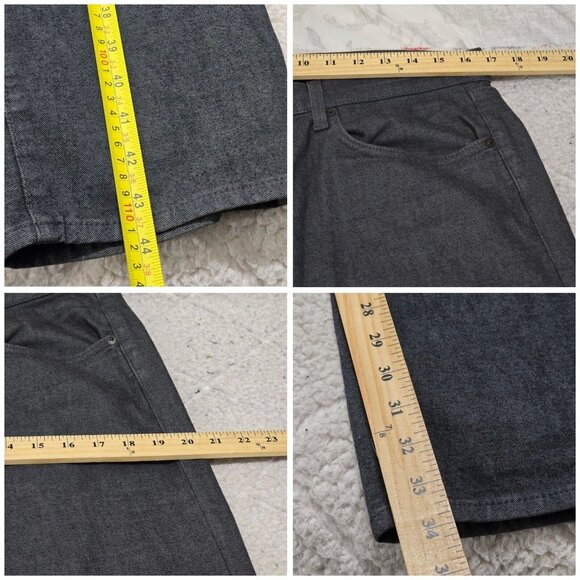 J Brand Mens Gray Tyler‎ Denim Jeans Low Rise Straight Leg 5 Pockets Size 33 - Picture 10 of 11